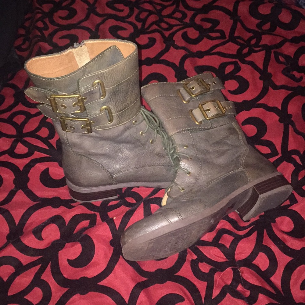 Lucky brand boot, leather 100%